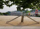 대전지족초등학교 모래소독