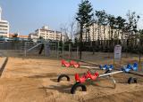 울산 외솔초등학교 + 병설유치원 모래 소독