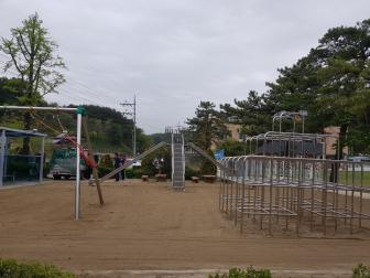 송양 초등학교 모래 소독